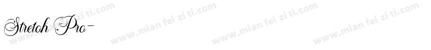Stretoh Pro字体转换